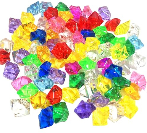 TENGWA 160 Piezas Diamantes para Manualidades 18 * 24mm DIY Decoración Piedras Preciosas Subacuáticas Acrílico para Decoración de Uñas Manualidades Regalos y para Rellenar Jarrones