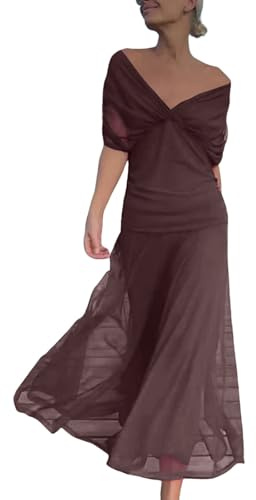Vestido Chic Y Elegante Largo, Vestido De Noche De Gran Tamaño Mujer, 2026 Nuevo Vestido De Boda Fluido Grande Vestidos Ceremonie Fiesta Vestidos De Gran Tamaño Vestido Cómodo Vestido De Manga Corta