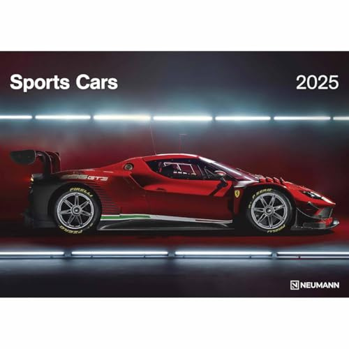 Sports Cars 2025 calendario da parete