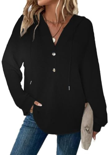 GRMLRPT Sweat à Capuche Femme Blouson Légere Femme Veste de Sport Cardigan Manches Longues Veste Automne et Printemps Casual Outdoor Basic(Noir,XL)