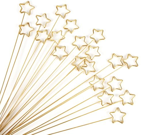 20pz PortasegnapostB0D7MGYD9Fo, Portacarte da Tavolo Metallo Portacarte da Tavolo A Forma di Stella Segnaposto per Foto Per Biglietti Floreali per Feste di Matrimonio Topper per Torte da Ufficio