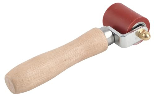 Rullo di pressione manuale for giunti in silicone resistente alle alte temperature da 40 mm, strumento for saldatura tetti in PVC Per Bordi Seam(Red)