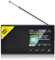 Hikity Tragbares DAB/DAB+ Radio, Min-Typ DAB Radio FM Radio, Wiederaufladbares USB Charging DAB Radio mit Bluetooth/Wecker/Neun Sprache Optionaler AUX DAB/DAB+ Empfänger