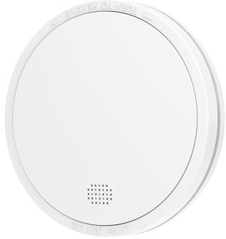 CHZHVAN Rauchmelder 10 Jahre Batterie mit Magnethalterung, Europäischen Norm EN14604 Geprüft Funk Feuermelder | Ohne Bohren, 85dB Rauchwarnmelder, 6er Set