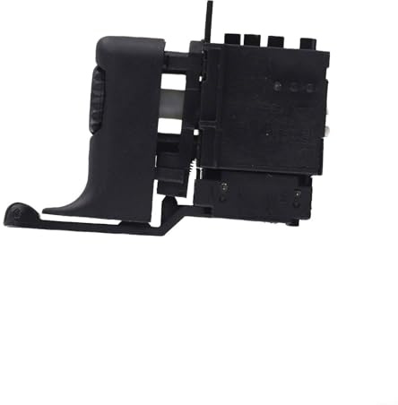 Zilimontt Interruttore di controllo della velocità del trapano elettrico compatibile con Makita DP4011 HP2051F HP2051 HP2051X4 HP2050F HP2050, metallo e plastica resistenti alla polvere