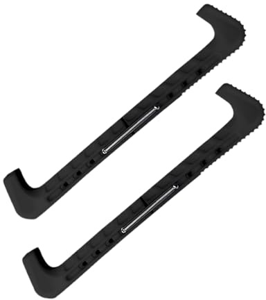 Protector de patinaje de hockey, protector de patinaje sobre hielo, 1 par de fundas deportivas, patines de toalla, protector duradero, accesorios de patinaje de repuesto para niños, jóvenes y adultos