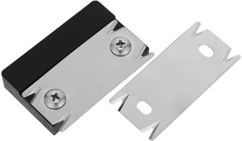 HOMSFOU Raboteuse à Chants Manuelle 2 Pcs avec Lame de Rechange, Outil Grattoir à Bois Compact pour Coupe-bordures de Plan de Travail, Finition Précise des Bords, Usage Atelier