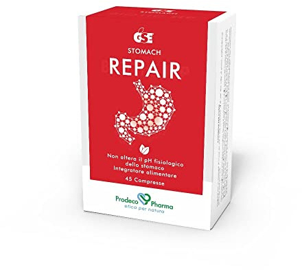 Prodeco Pharma GSE Stomach Repair 45 Compresse - Integratore Alimentare a base di Estratto di semi di Pompelmo, Rutina, Alloro, Salicaria, Boswellia, Passiflora e Centella