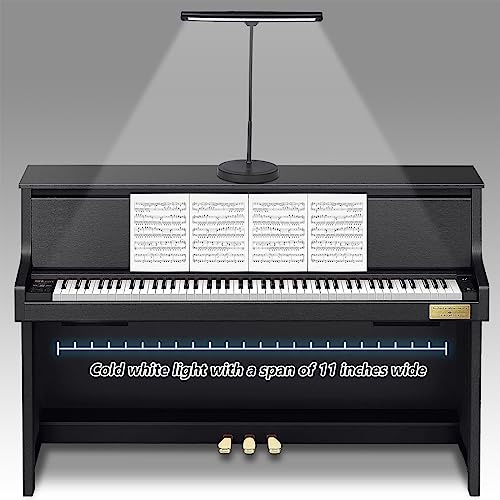 Vshinic - Piano music light with 18 LED lights with adjustable stand for grand piano, musician, book reading, crafts