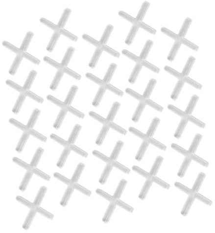 Angoily 1000pcs Cross Shape Tile Spacers Leveling System for Tiles for Alignment