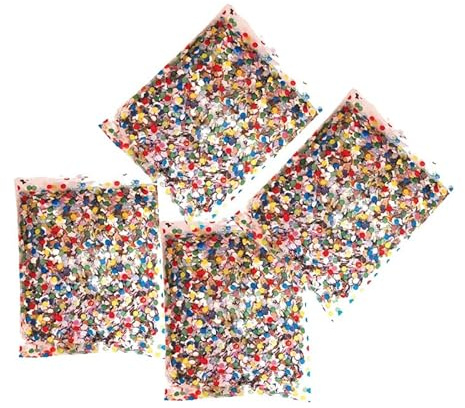 CORIANDOLI per Feste di Compleanno, Capodanno, Party, Carnevale, Feste Bambini ECC (100 Pezzi bustine coriandoli da 100 gr)