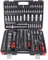 Hilka Tools 01110171 Dr Socket Set, Black/Silver, 3/8, 1/4-Inch