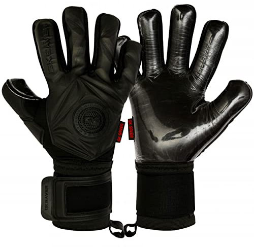 GK Saver 3D Blackout Torwarthandschuhe, Ja Savefingers, Größe 9