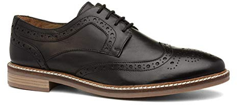 Hush Puppies Bryson - Oxford Uomo, Nero, 44 EU