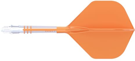 CUESOUL ROST T19 Asta e Aletta per Freccette Integrate in Carbonio, Forma Standard Grande, Set da 3