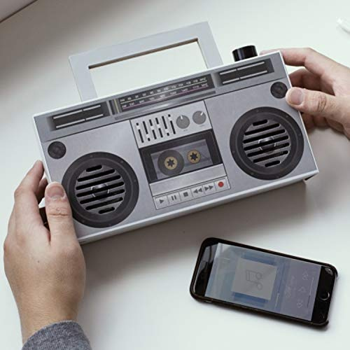 Thumbs Up diybtbom Kassettenrekorder DIY grau