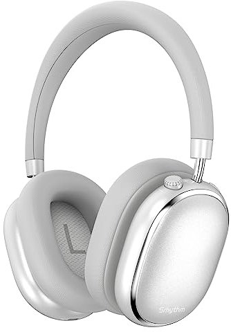 Srhythm NiceComfort 95 Auriculares Híbridos con Cancelación de Ruido, Auriculares Bluetooth Inalámbricos con Modo de Transparencia, Sonido HD, Más de 65 Horas de Tiempo de Reproducción
