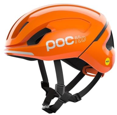 POC POCito Omne MIPS Casco de Bicicleta- El Casco de Ciclismo para niños está diseñado para Ayudar a los Ciclistas más jóvenes a desarrollar Sus Habilidades
