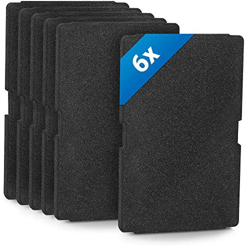6x Trockner Filter für Beko Grundig Blomberg ElektraBregenz 2964840100, Wärmetauscher Filter Dryer filter Schaumstofffilter Schwammfilter Filtermatte für Wäschetrockner Wärmepumpentrockner