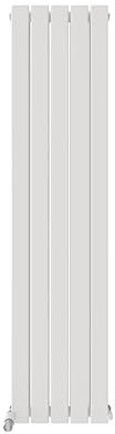 iBathUK Apex Tall Vertical Radiator, Double Flat Panel Radiators, 1600x380mm Slim Radiator, Wall Mounted for Bathroom,Kitchen,Living Room- White