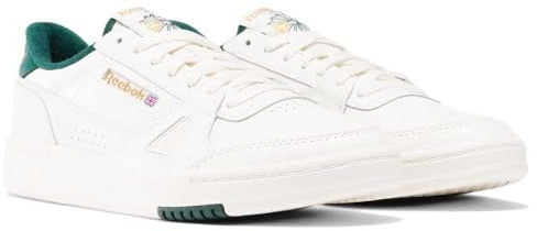 Reebok Unisex's Lt Court Sneaker, Chalk Vintagechalk Clgtgreen, 40 EU