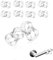 KOVOSCH 10er Pack Türklinkenpuffer,Hochelastischer Türgriffstopper Für Türgriffe, Schützt Wände Und Möbel Vor Kratzern，Wandtürstopper,Türstopper Türklinke (Transparent 8-Förmiger, 10 Stücke)