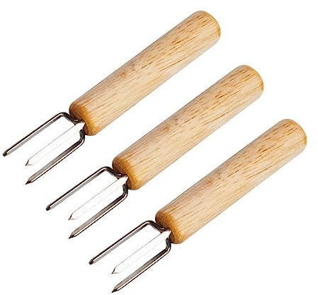 ANDRESLAD 3 Pz Prese Di Mais Sui Rebbi Della Pannocchia Porta Forchette Per Mais Forchette Da Cibo Forchette Da Barbecue Porta Mais Forchette Di Mais Strumenti Per Grigliare