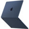 GPXIIZ Hülle Kompatibel mit MacBook Air 15 Zoll M4 M3 M2 Schutzhülle 2025 2024 2023 Freisetzung A3241 A3114 A2941, Ultradünne Hartschale Snap Case Cover 15,3, Mitternacht