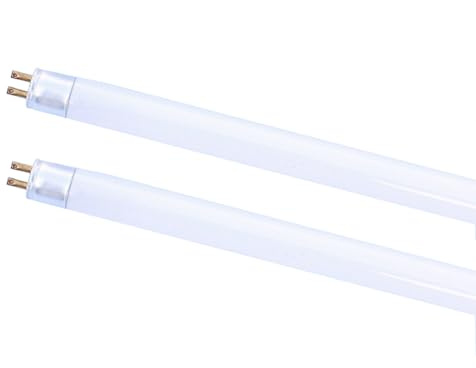 2 Pezzi Tubi Fluorescenti Da 16W 464mm(esclusi i perni), Bianco Freddo 3500K, Attacco G5, Luce a Basso Consumo Energetico, Luce Di Emergenza a Risparmio Energetico, per Cucina, Bagno, Armadio, Garage