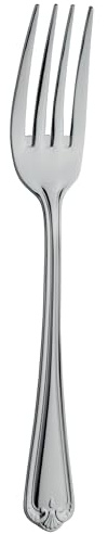 Grunwerg Jesmond Collection Dessert Forks, 18/0 Stainless Steel, Set of 12 | Dessert forks made from 18/0 stainless steel, ideal for cakes, pastries, fruit, desserts and everyday dining.