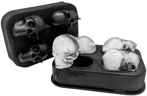 VB VIN BOUQUET FIE 1368 Molde de Hielos con Forma de Calavera – Ideal para Fiestas y Bebidas Estilizadas