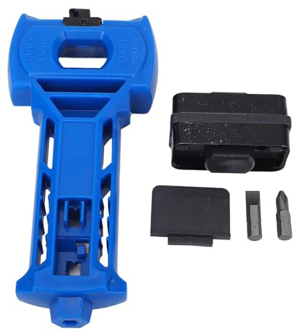 ViaGasaFamido Utensile per Mortasare Porte Utensili per Scalpellatura Integrati con Design Reversibile per Porte Spesse