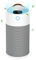 ARVOV Air Purifier for Home Bedroom 300 ml/h True HEPA Desktop 99.97% Air Cleaner Auto Mode 4 Speeds Air Quality Sensor 2/4/8/12H Timer for Indoor Office, White2 (AP008)