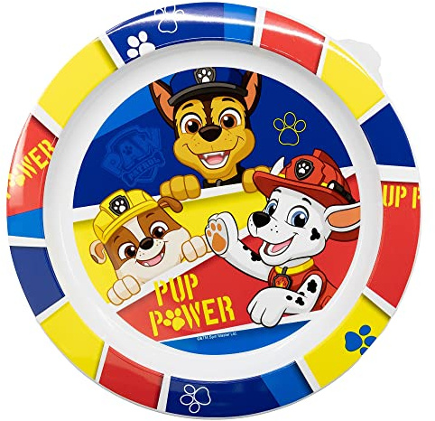 MICRO ASSIETTE POUR ENFANTSS | PAW PATROL PUP POWER
