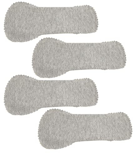 Almohadillas Sanitarias Reutilizables, 4 Protectores Diarios de Tela de Grafeno Respetuosos con la Piel, Respetuosos con el Medio Ambiente para Mujeres (L)