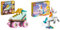 LEGO Creator 3in1 Retro Roller Skate to Mini Skateboard Toy to Boom Box Radio & 31140 Creator 3 in 1 Magical Unicorn Toy to Seahorse to Peacock, Rainbow Animal Figures