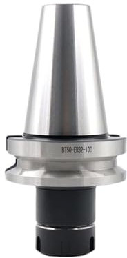 PMZZHUPVR BT50-ER BT50 ER ER25 ER32 ER40 70L 100L 150L Machine Milling Disk Connecting Handle Balance CNC Milling Tools Holder(BT50-ER40-100L)