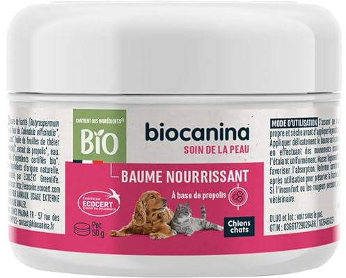 Biocanina Baume Nourrissant Bio 50 g