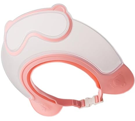 SVCEQZE Bonnet De Protection Pour Le Lavage Des Cheveux De Bébé | Bonnet de Douche Enfant Imperméable et Ajustable,Accessoires de Bain pour Filles et Garçons - Soin des Cheveux avec Shampooing