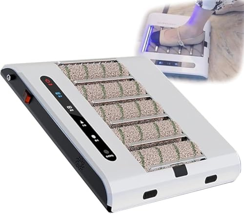 XINRISHENG Lucidatrice per Scarpe ad induzione Automatica Ricaricabile, Macchina per la Pulizia Completa della Suola, aspirazione 1000PA con Pulizia Rapida in 5 Secondi