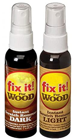 2 pcs Instant Fix Wood Scratch Remover Set Fast Acting Wood Scratch Repair