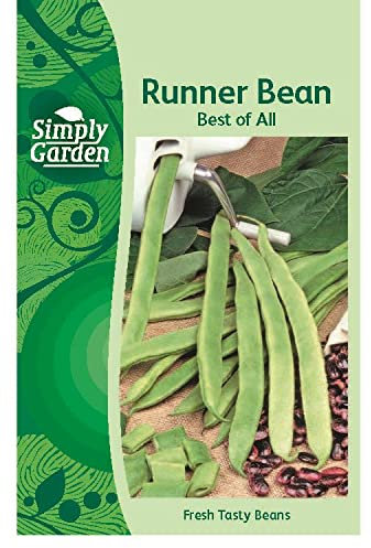 Simply Garden Runner Bean Best of All Seeds Variety Grow Your Own Vegetables