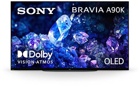 Sony 48 Inch 4K Ultra HD TV A90K Series: BRAVIA XR OLED Smart Google TV with Dolby Vision HDR and Exclusive Features for The Playstation- 5 XR48A90K- Latest Model,Black