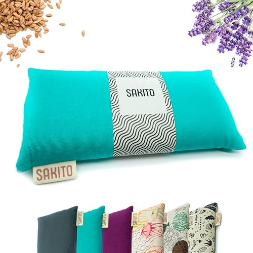 Saco Termico Microondas (25x12 cm) - Cojin Termico Natural para Dolores Menstruales - Uso Caliente o Frio - Gran Retencion de Calor - Muy Duradero con Tela de Primera Calidad - Aroma a Lavanda