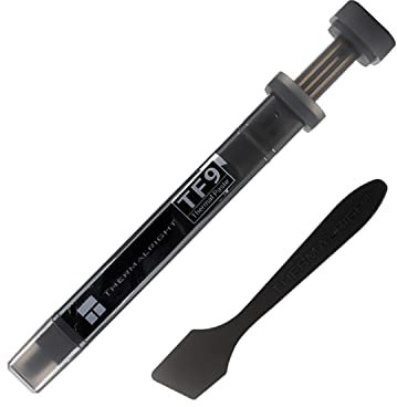 Thermalright TF9 2,9 g Wärmeleitpaste Kühlkörperpaste auf Kohlenstoffbasis, Hochleistungs-Wärmeleitpaste CPU für alle Kühler, thermische Schnittstellenmaterial, hohe Haltbarkeit, 14 W/m.k, 2,9 g