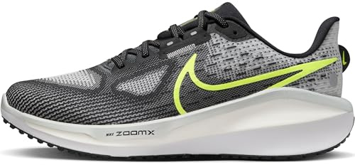 Nike Herren Vomero 17 Sneaker, Black/Volt-Lt Smoke Grey-White, 43 EU