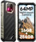 Ulefone Armor 22 (2024), Téléphone Portable Incassable 16Go+256Go/TF-512Go, Smartphone 64MP Nocturne Vision, 6.58 FHD+, 6600mAh(33W), IR, Android 13, Téléphone Robuste 4G Dual SIM/NFC/GPS/IP69K/OTG