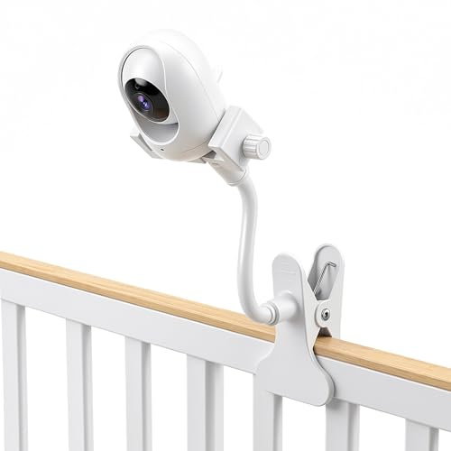 DESPOINA Soporte para Monitor de Bebé, Universal Soporte de Vigilabebés, para GHB/Philips/Vtech/ieGeek/HelloBaby, con Conexión de Rosca de 1/4, Soporte Camara Vigilancia Bebe