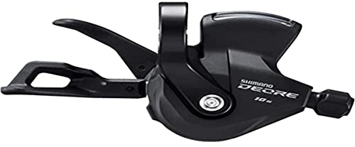 Shimano Deore SL-M4100 Deore Levier de changement de vitesse 10 vitesses avec écran bande allumée pour droitier Noir