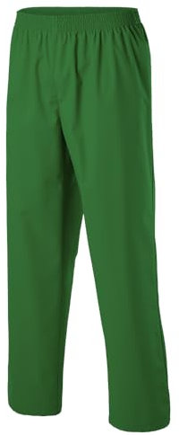EXNER Medizinische OP-Schlupfhose, Pflege-Hose, Arbeitshose, Unisex für Herren und Damen in Medizin, Krankenpflege, Altenpflege, SPA, Wellnes, Kosmetik, Farbe flaschengrün, Größe XL